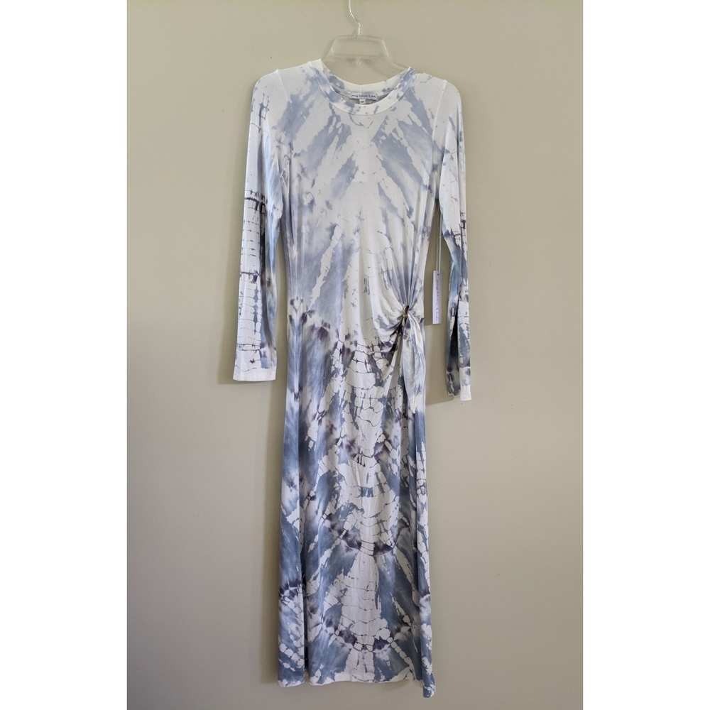 YFB tie dye long sleeve maxi dress
